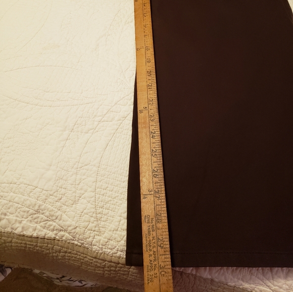 JUST REDUCED Lafayette 148 brown slacks - Picture 2 of 8